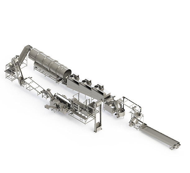 麻辣花生生產線